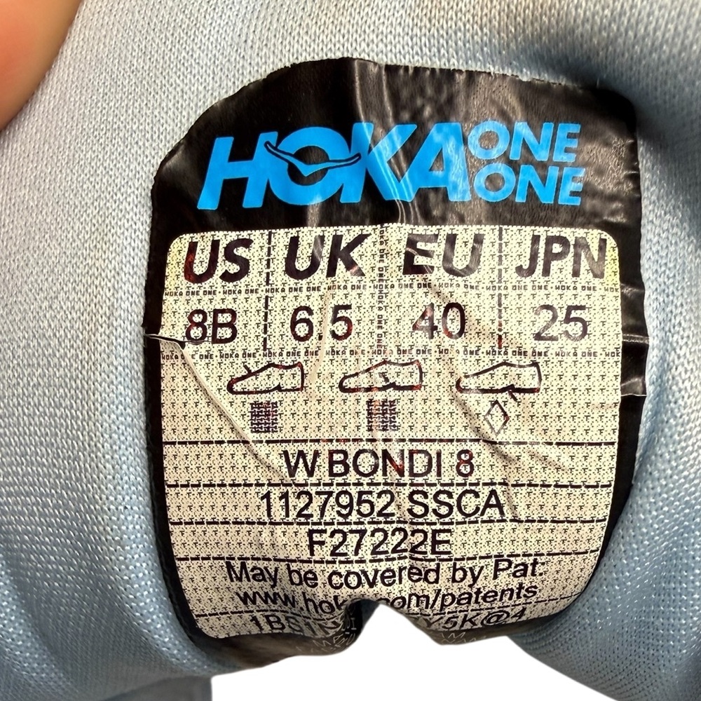 Hoka One One Bondi 8 Running Shoes – Women’s Size 8B (EU 40) - Picture 9 of 14